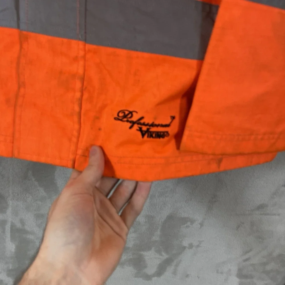 VIKING Professional Journeyman 300D Orange Reflective Jacket Mens XL Hi Vis